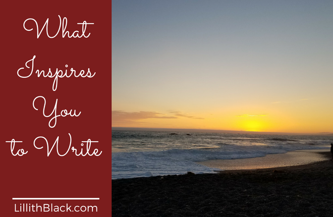 What inspires you to write